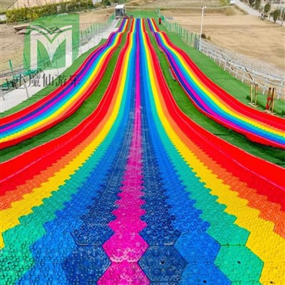 گوشه شش ضلعی رنگین کمان بدون غلتک